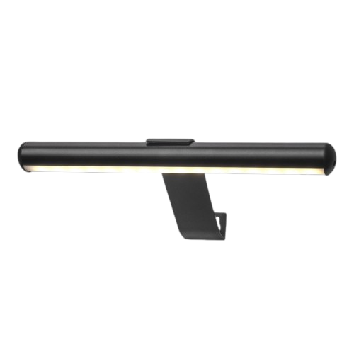 Malerilampe sort LED