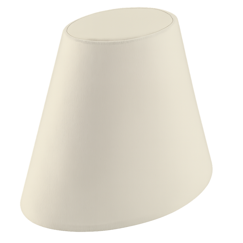 Oval 17(bund 28) cm creme