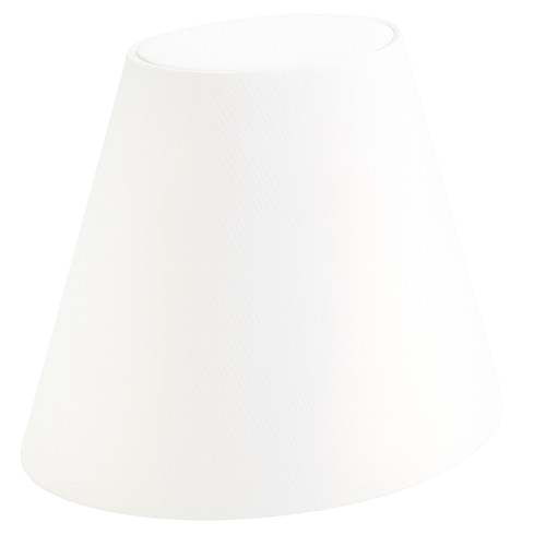 Oval 17(bund 30) cm hvid