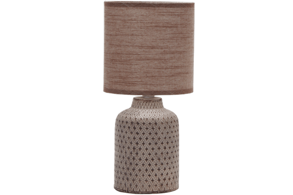 Bordlampe brun small