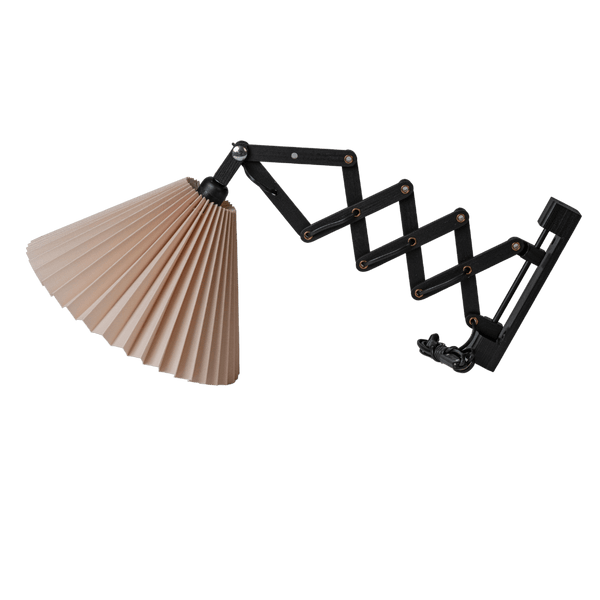 Saxlampe Sort / sart rosa