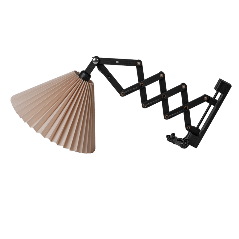 Saxlampe Sort / sart rosa