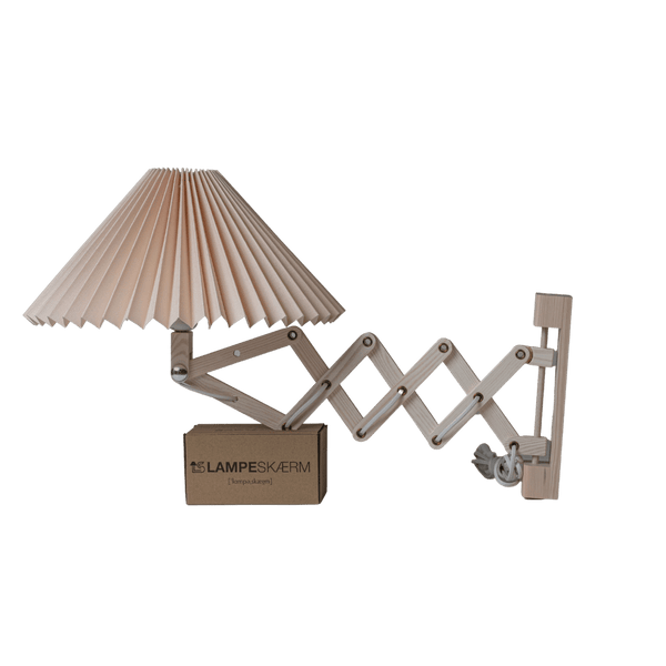 Saxlampe Lys / sart rosa